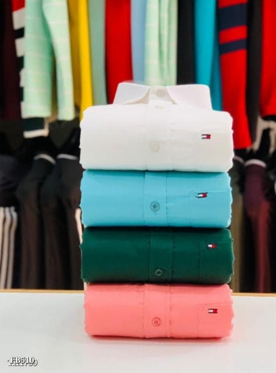 Catalog Name: *Formal Plain Shirts 4pcs Combo* *Price: ₹1490 ~₹1899~ (22% OFF)* _*Free Shipping! COD & Returns Available!*_ _*Extra *₹40* charge for COD* *orders*_  Formal Plain Shirts