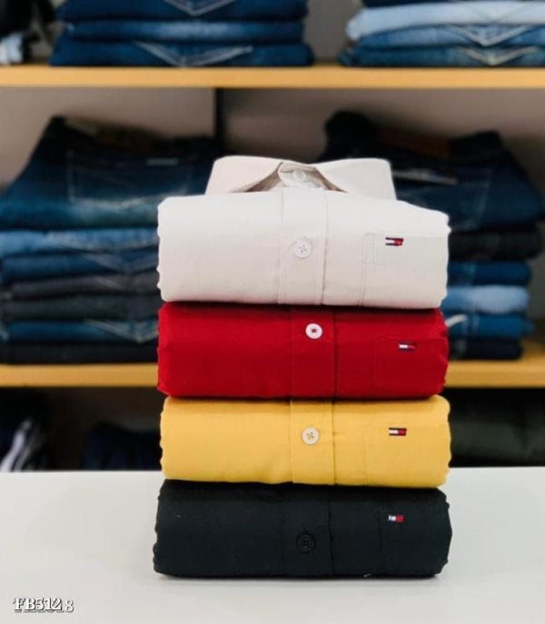 Catalog Name: *Formal Plain Shirts 4pcs Combo* *Price: ₹1490 ~₹1899~ (22% OFF)* _*Free Shipping! COD & Returns Available!*_ _*Extra *₹40* charge for COD* *orders*_  Formal Plain Shirts