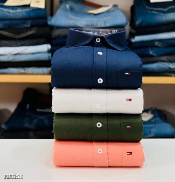 Catalog Name: *Formal Plain Shirts 4pcs Combo* *Price: ₹1490 ~₹1899~ (22% OFF)* _*Free Shipping! COD & Returns Available!*_ _*Extra *₹40* charge for COD* *orders*_  Formal Plain Shirts