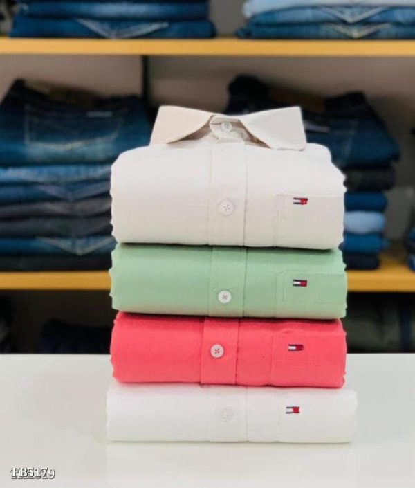 Catalog Name: *Formal Plain Shirts 4pcs Combo* *Price: ₹1490 ~₹1899~ (22% OFF)* _*Free Shipping! COD & Returns Available!*_ _*Extra *₹40* charge for COD* *orders*_  Formal Plain Shirts