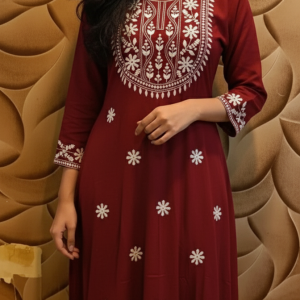 Straight Embroidered Kurta And Kurti For Women On Lowest Price Kurti  Casual Kurta For Women, Kurta ₹499  Free Delivery