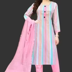 Casual Women Ethnic Kurta Trouser Dupatta set ₹465 onwards