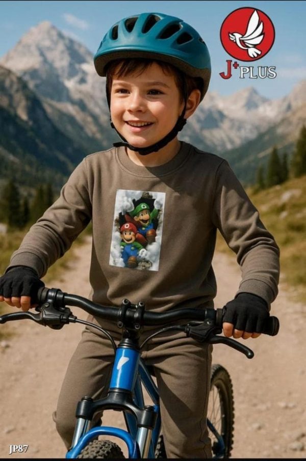 Catalog Name: *Boys Full Sleeve Night Suit Set – Soft Lycra, Multiple Sizes*  Comfy full sleeve night suit set for boys, made from soft lycra. Available in many sizes for boys from 3 years to 13 years. Perfect for bedtime and lounging at home. Keeps your child cozy through