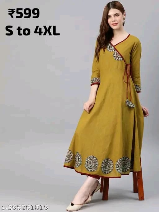 WhatsApp Image 2025-12-28 at 7.55.44 PM Trendy Pretty Kurtis Cotton, Viscose Rayon , Three Quarter Sleeves