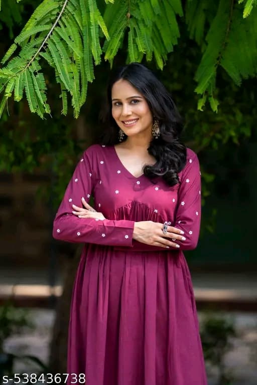 WhatsApp Image 2025-12-28 at 10.31.21 AM (1) Chithrarekha Superior Women Kurta Set Fabric Rayon