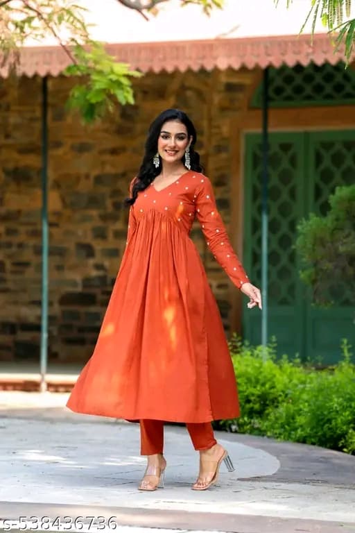 WhatsApp Image 2025-12-28 at 10.31.25 AM (1) Chithrarekha Superior Women Kurta Set Fabric Rayon