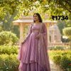 New Party Wear Indowestern Anarkali Suit