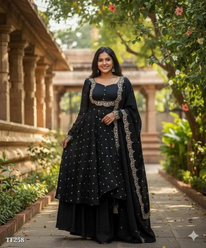 Indowestern Anarkali Suit Flipstock Kerala