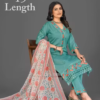 Elegant embroidered Kurta Pant  Dupatta Set